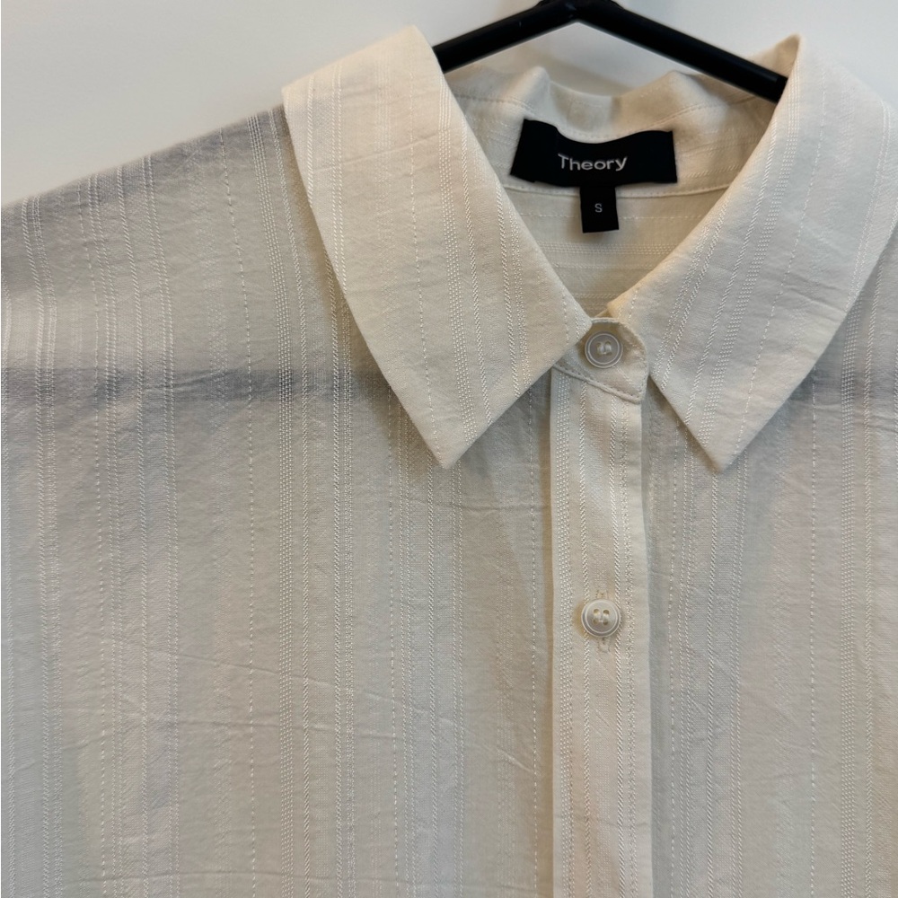Theory Women Button Down Shirt